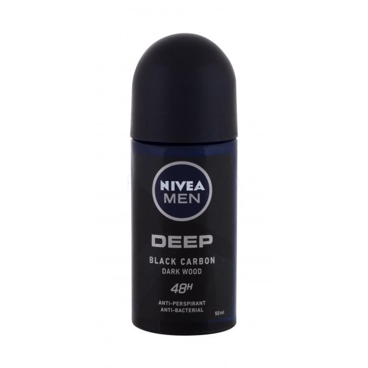 Nivea Men Deep Black Carbon 48H Izzadásgátló férfiaknak 50 ml