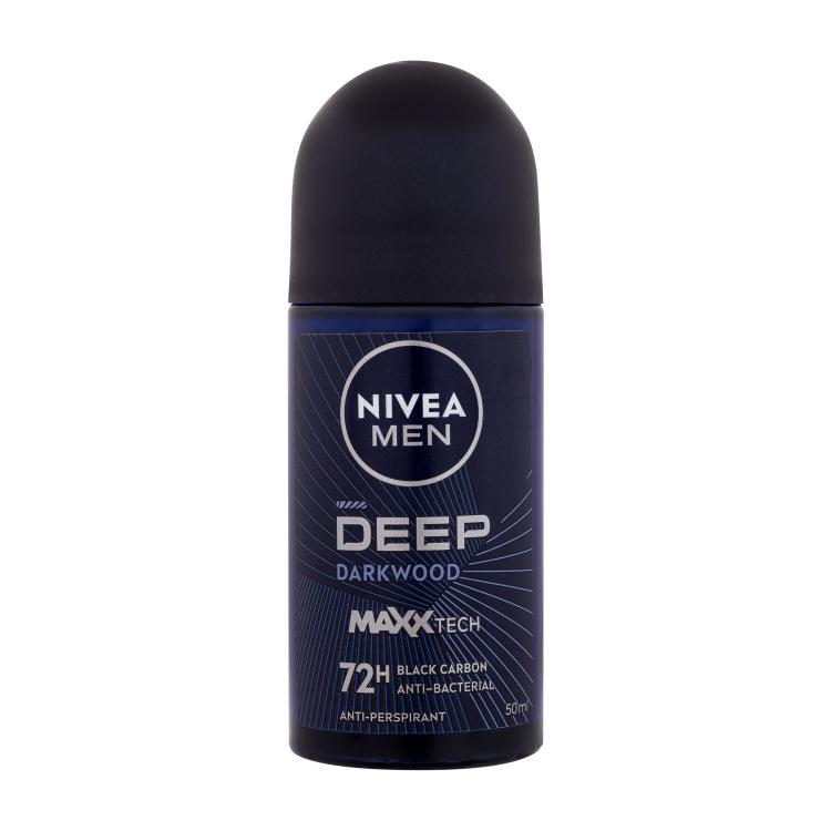 Nivea Men Deep Black Carbon 72H Izzadásgátló férfiaknak 50 ml