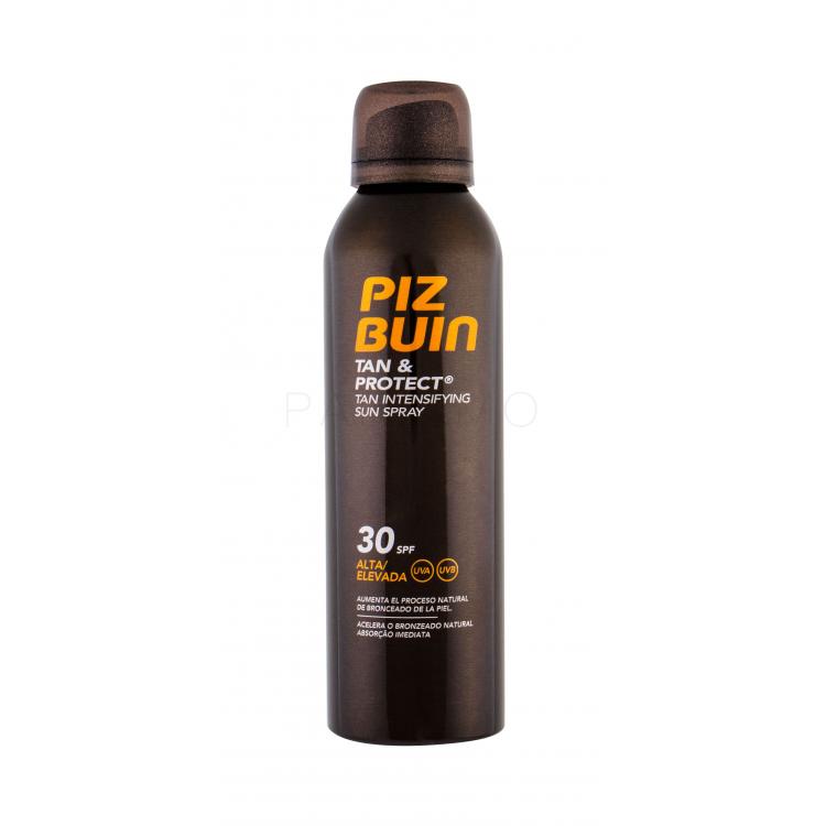 PIZ BUIN Tan &amp; Protect Tan Intensifying Sun Spray SPF30 Fényvédő készítmény testre 150 ml