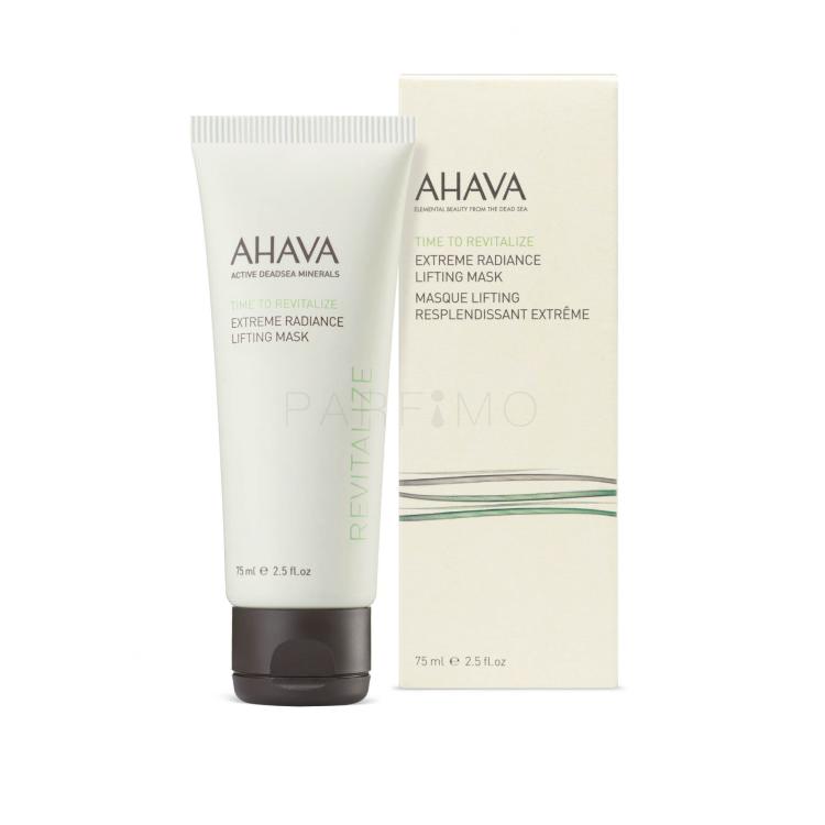 AHAVA Time To Revitalize Extreme Radiance Lifting Arcmaszk nőknek 75 ml