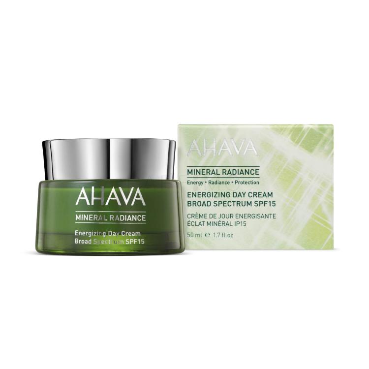 AHAVA Mineral Radiance Energizing SPF15 Nappali arckrém nőknek 50 ml