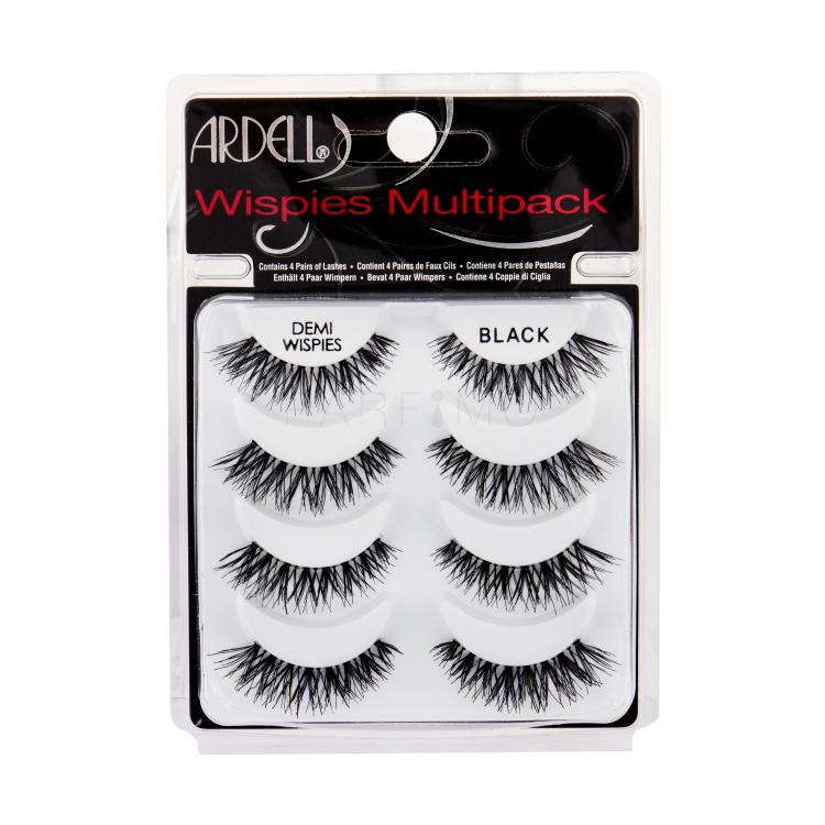 Ardell Wispies Demi Wispies Műszempilla nőknek 4 db Változat Black