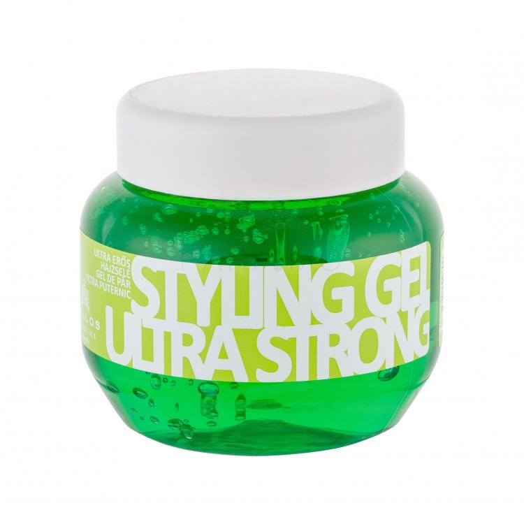 Kallos Cosmetics Styling Gel Ultra Strong Hajzselé nőknek 275 ml