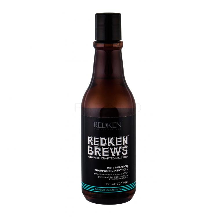 Redken Brews Mint Sampon férfiaknak 300 ml