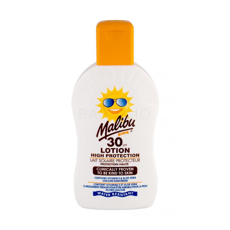 Malibu Kids Lotion SPF30 Fényvédő készítmény testre gyermekeknek 200 ml