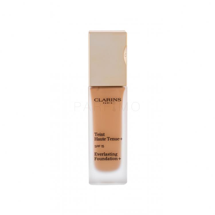 Clarins Everlasting Foundation+ SPF15 Alapozó nőknek 30 ml Változat 112,5 Caramel