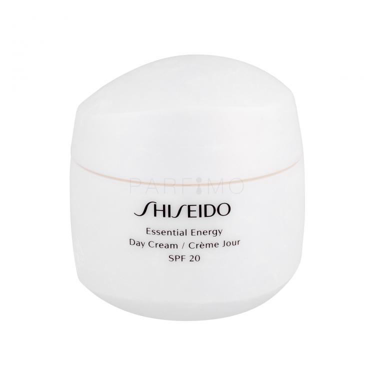 Shiseido Essential Energy Day Cream SPF20 Nappali arckrém nőknek 50 ml teszter