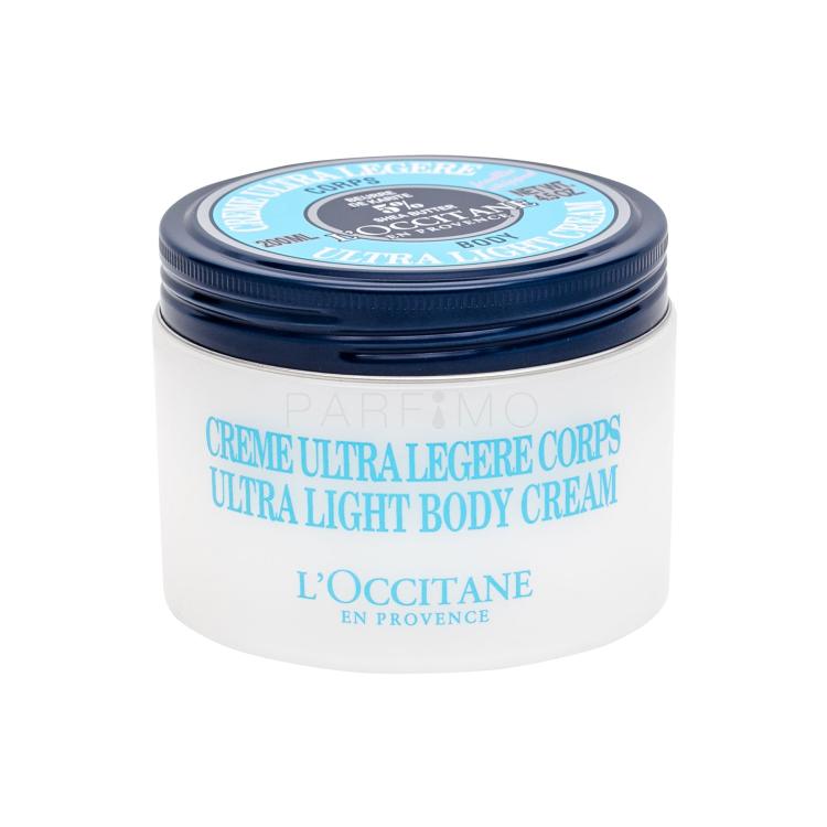 L&#039;Occitane Shea Butter Ultra Light Testápoló krém nőknek 200 ml