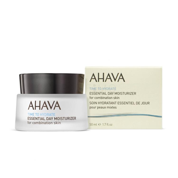 AHAVA Time To Hydrate Essential Day Moisturizer Combination Skin Nappali arckrém nőknek 50 ml