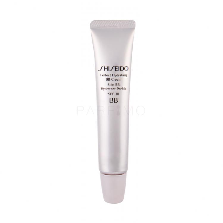 Shiseido Perfect Hydrating SPF30 BB krém nőknek 30 ml Változat Light teszter