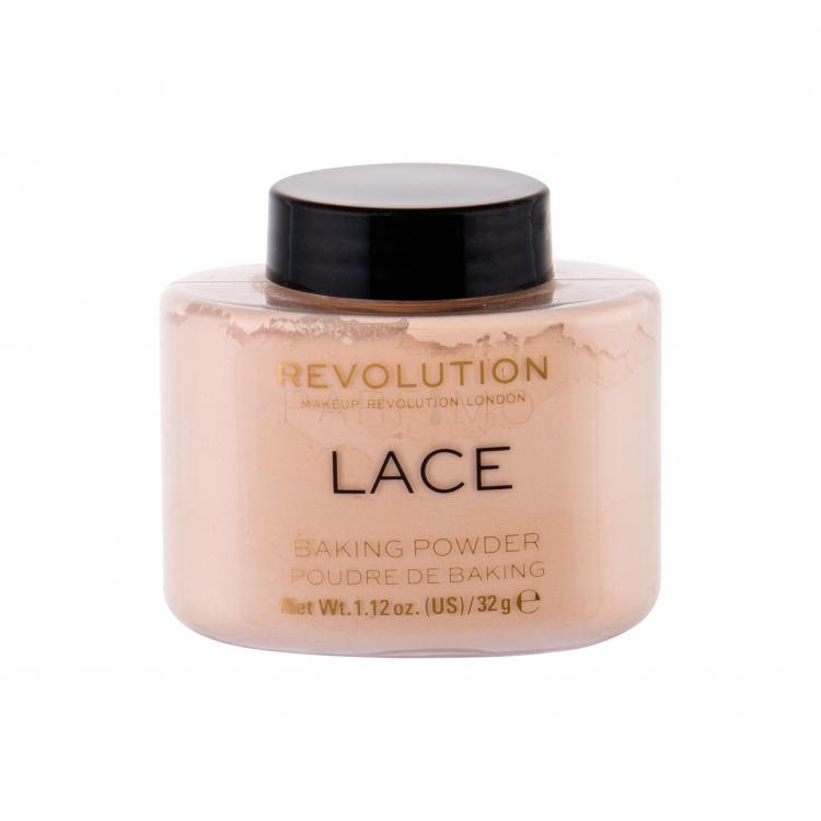 Makeup Revolution London Baking Powder Púder nőknek 32 g Változat Lace