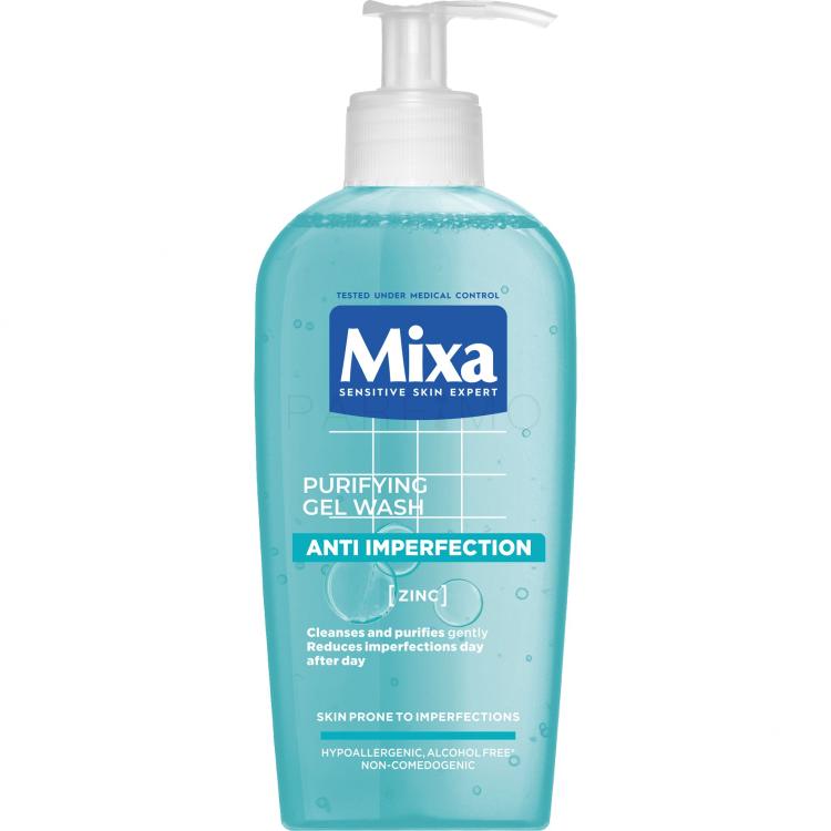 Mixa Anti-Imperfection Gentle Arctisztító gél nőknek 200 ml