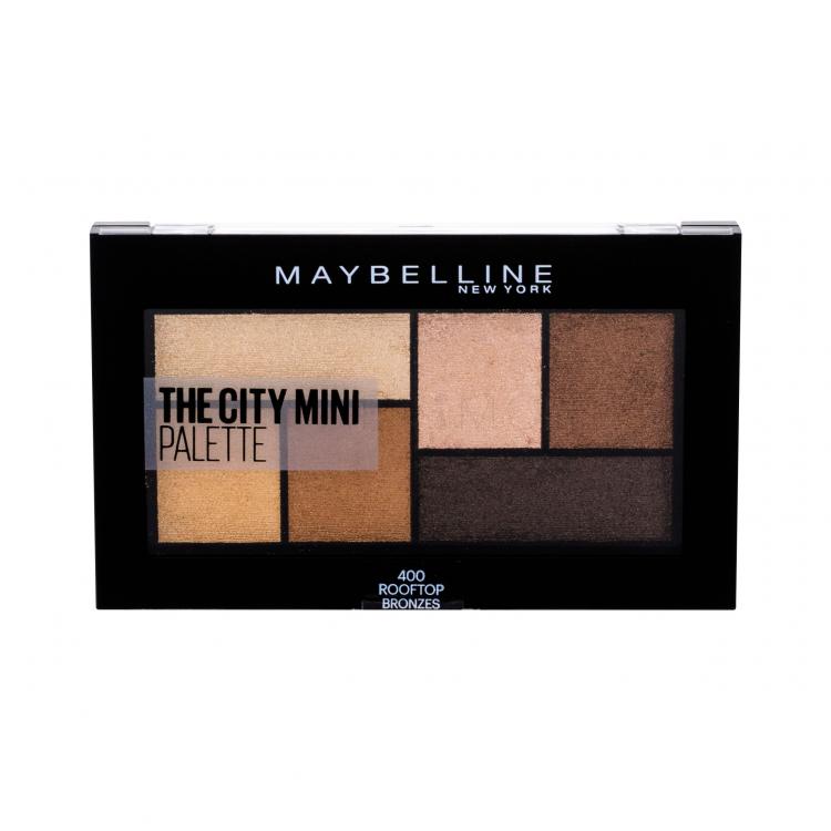 Maybelline The City Mini Szemhéjfesték nőknek 6 g Változat 400 Rooftop Bronzes