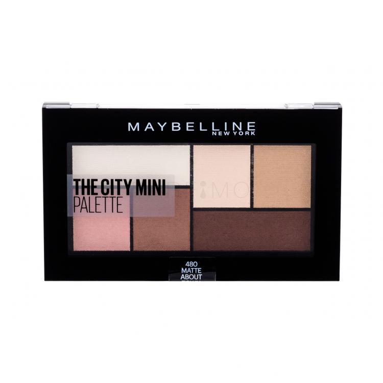 Maybelline The City Mini Szemhéjfesték nőknek 6 g Változat 480 Matte About Town