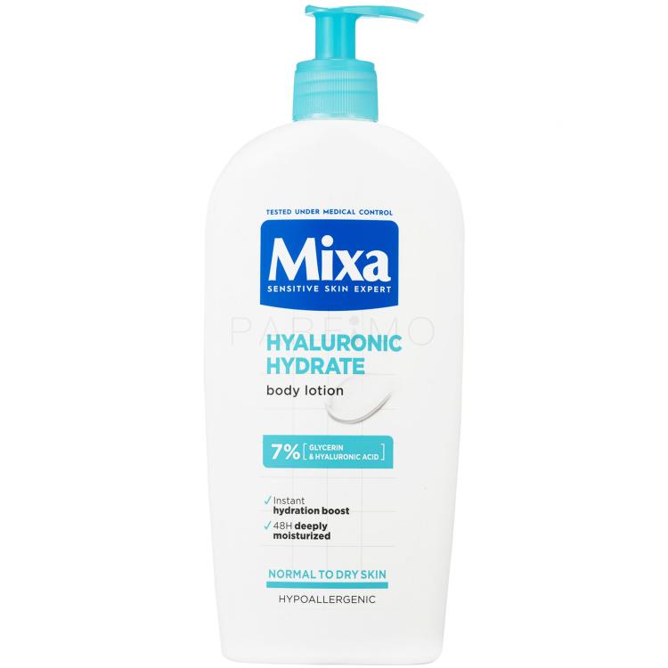 Mixa Hyaluronic Hydrate Testápoló tej nőknek 400 ml