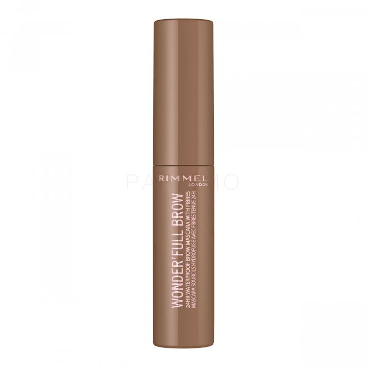 Rimmel London Wonder Full Brow Szemöldökspirál nőknek 4,5 ml Változat 001 Light