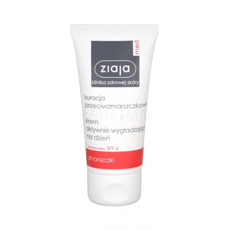 Ziaja Med Anti-Wrinkle Treatment Smoothing Day Cream SPF6 Nappali arckrém nőknek 50 ml