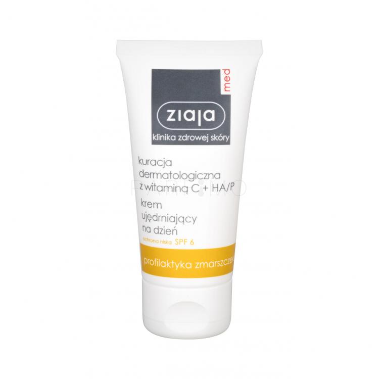 Ziaja Med Dermatological Treatment Firming Day Cream SPF6 Nappali arckrém nőknek 50 ml