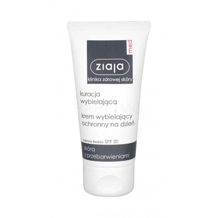 Ziaja Med Whitening Protective Day Cream SPF20 Nappali arckrém nőknek 50 ml