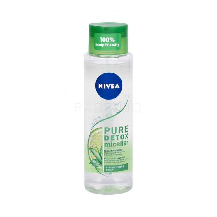 Nivea Pure Detox Micellar Sampon nőknek 400 ml