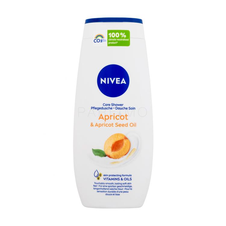 Nivea Apricot &amp; Apricot Seed Oil Tusfürdő nőknek 250 ml