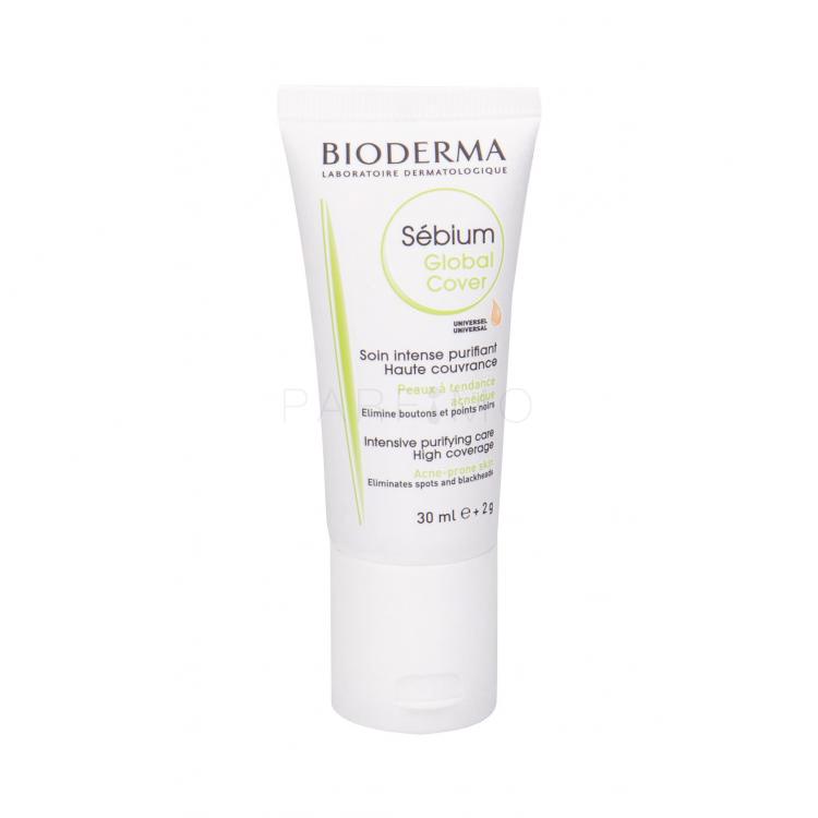 BIODERMA Sébium Global Cover Nappali arckrém nőknek 32 ml Változat Universal