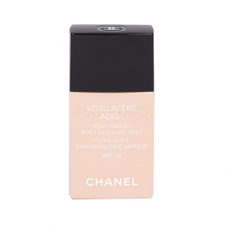 Chanel Vitalumière Aqua SPF15 Alapozó nőknek 30 ml Változat 50 Beige